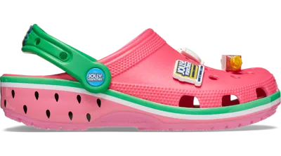 Crocs Jolly Rancher Classic Clog In Pink Lemonade