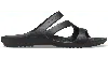 Crocs Kadee Ii Sandals Women Black 9 In Black