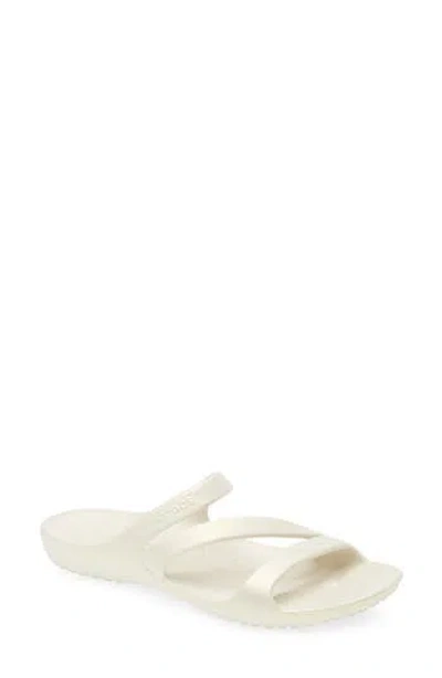 Crocs Kadee Ii Shimmer Slide Sandal In Animal Print