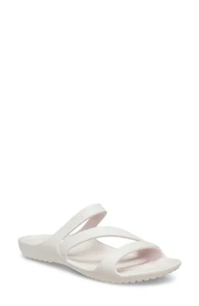 Crocs Kadee Ii Slide Sandal In Barely Pink