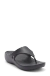 Crocs Kadee Wedge Flip Flop In Black