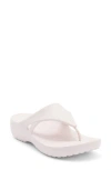 Crocs Kadee Wedge Flip Flop In Pink