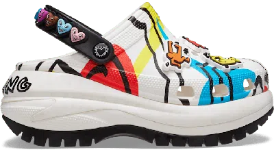 Crocs Keith Haring Mega Crush Clog In Assorted | ModeSens