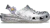 Crocs Kenny Scharf Classic Clog In Silver