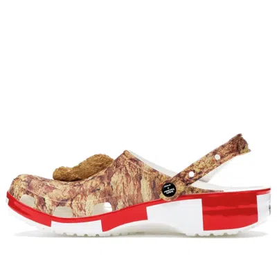 Crocs Kfc X Classic Clog 'fried Chicken Print' In Brown