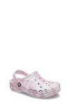 Crocs Kids' Baya Marble Clog In Purple