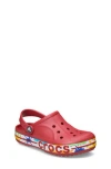 Crocs Kids' Bayaband Clog In Red