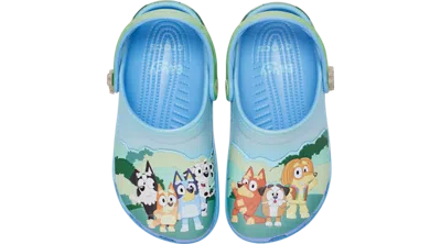 Crocs Kids' Bluey Best Buddies Classic Clog In Multi