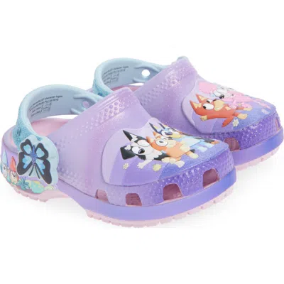 Crocs Kids' Bluey Classic Clog In Purple