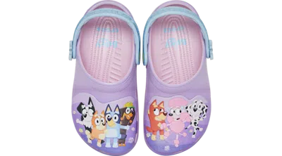 Crocs Kids' Bluey Friends Forever Classic Clog In Multi