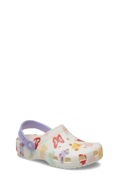 CROCS CROCS KIDS' BUTTERFLY CLASSIC CLOG