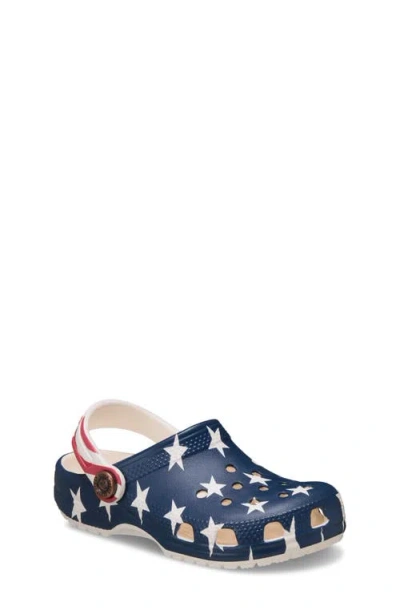 Crocs Babies'  Kids' Classic American Flag Clog In Multi