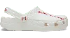Crocs Kids' Classic Baseball Clog In White