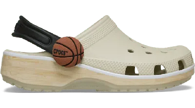 Crocs Kids' Classic Basketball Court Clog In Neutral