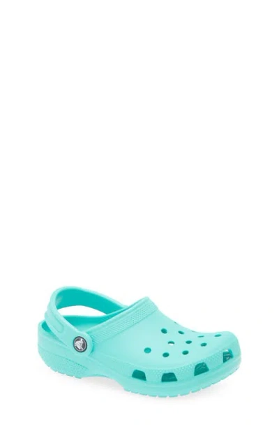 Crocs Kids' Classic Clog In Lagoon