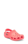 Crocs Kids' Classic Clog In Neon Watermelon