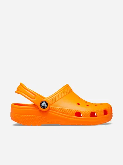 Crocs Kids Classic Clog In Orange