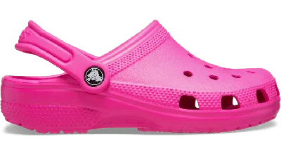 Crocs Toddler Classic Neon Highlighter Sabots Enfants Pink Crush 27