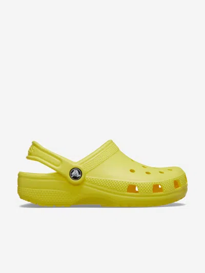 Crocs Kids Classic Clog In Yellow