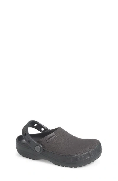 Crocs Kids' Classic Crafted Clog In Black