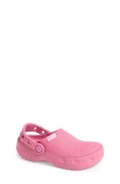 Crocs Kids' Classic Crafted Clog In Pink