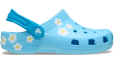 Crocs Classic Daisy Sabots Enfants Tinted Glass 30