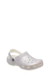 Crocs Girls  Classic Glitter Clog In Mystic Glitter