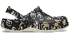 Crocs Kids' Classic Glow-in-the-dark Skulls Clog In Black
