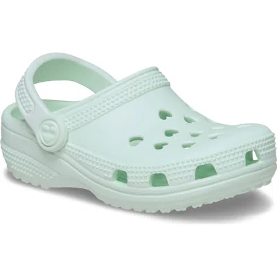 Crocs Babies'  Kids' Classic Hearts Cutout Clog In Blue