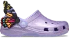 Crocs Toddler Classic Iam Butterfly Clog In Mystic Purple