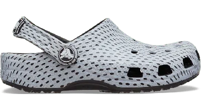 Crocs Kids' Classic Jersey Clog In Gray