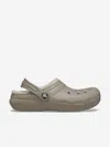 Crocs Kids Classic Lined Clog In Brown