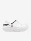 Crocs Classic Lined Sabots Enfants White / Grey 32 In White