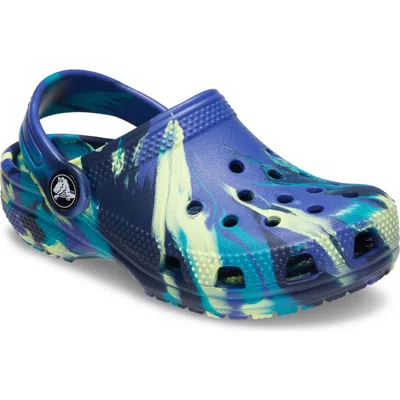 Crocs Toddler Classic Marbled Clog In Multi