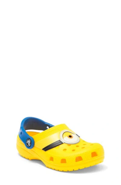Crocs Kids' Classic Minions Clog In Yellow