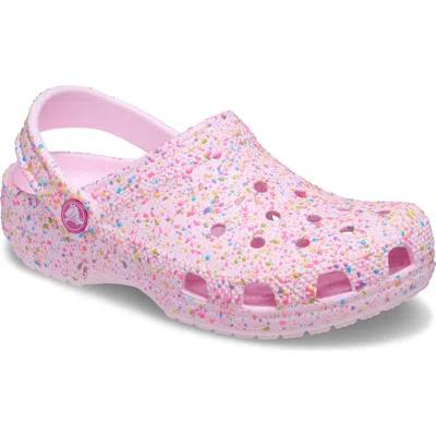 Crocs Kids' Classic Paint Splatter Clog In Animal Print