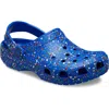 Crocs Kids' Classic Paint Splatter Clog In Blue