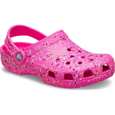 CROCS CROCS KIDS' CLASSIC PAINT SPLATTER CLOG