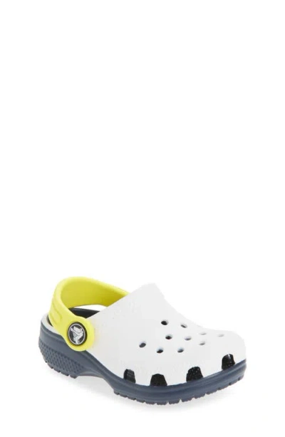 Crocs Kids' Classic Retro Sport Clog In White