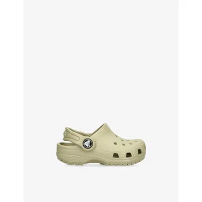 Crocs Kids' Classic Rubber Clog In Pale Green