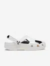 Crocs Kids Classic Soccer Ball Clog In White