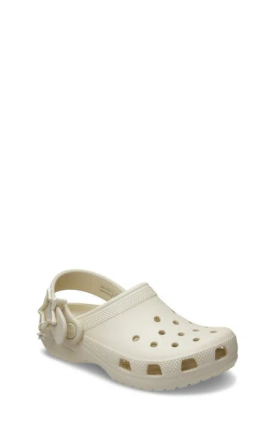 Crocs Kids' Classic Star Buckle Clog In Neutral