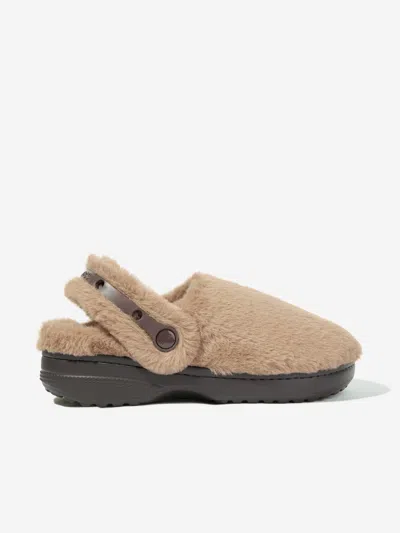 Crocs Kids Classic Unfurgettable Clog In Brown