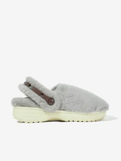 Crocs Kids Classic Unfurgettable Clog In Gray