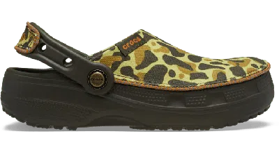 Crocs Kids' Crafted Camo Clog In Green