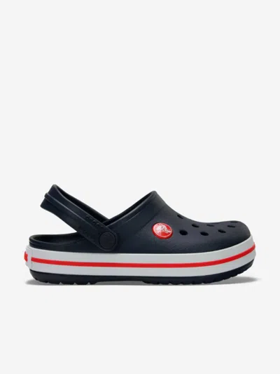 Crocs Crocband™ Sabots Enfants Navy / Red 33 In Blue