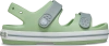 CROCS | KIDS | CROCBAND™ CRUISER | SANDALS | FAIR GREEN / DUSTY GREEN | J1