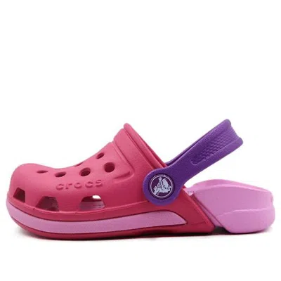 Crocs Kids  Classic Clog Sports Sandals 'red Pink Purple'