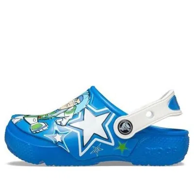 Crocs Kids  Fun Lab Sports Sandals In Blue