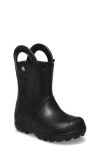 Crocs Kids' Handle It Rain Boot In Black